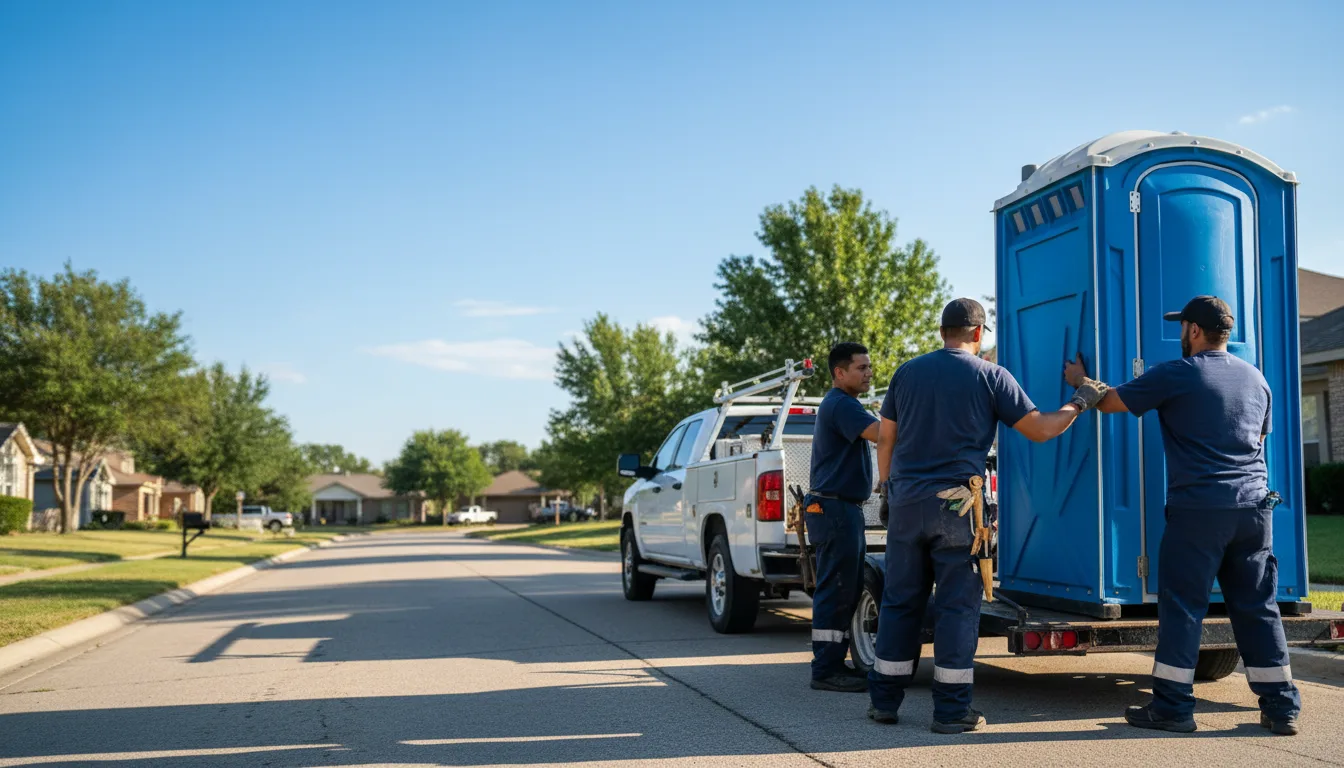 Portable Toilet Rental in Broken Arrow, OK near me